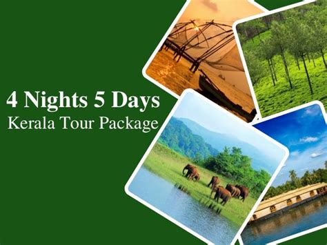 4 Nights And 5 Days Kerala Tour Packages