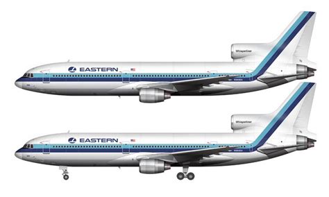 The Three Liveries Of The Eastern Airlines L 1011 Tristar Norebbo