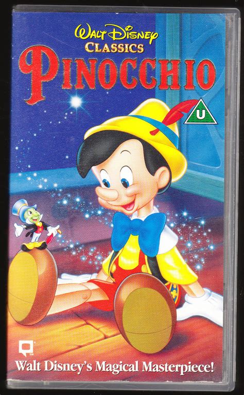 Pinocchio Uk Vhs 1995 Scratchpad Fandom Powered By Wikia