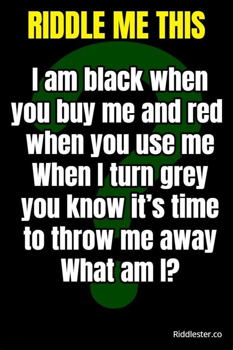 Riddle Me This With Answers Brainteasers Riddlester Riddles