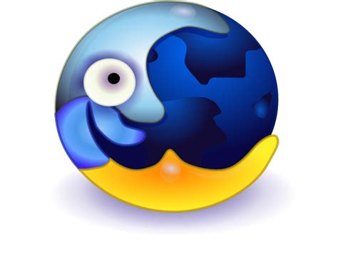 Onlinelabels Clip Art Crazy Moon