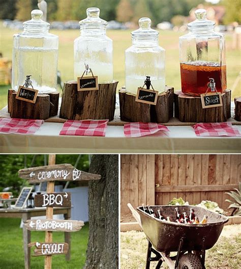 This classic american party has no age limits and is perfect for any venue. Drink Ideas for Western or Country Weddings