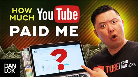 How Much Youtube Paid Me For My 1m Viewed Video 3 Little Known