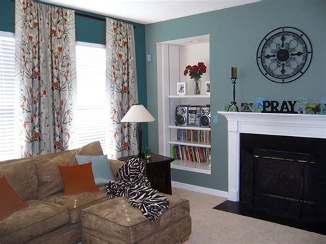 Discover the new tool : 53 Adorable Burnt Orange And Teal Living Room Ideas | Teal ...