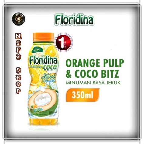 Jual Floridina Orange Coco Minuman Rasa Jeruk Kelapa 350 Ml Kemasan