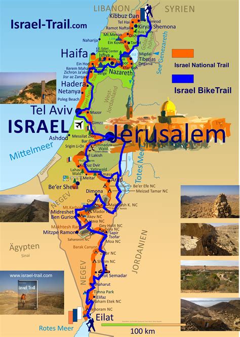 Israel Bike Trail Der Israel National Trail