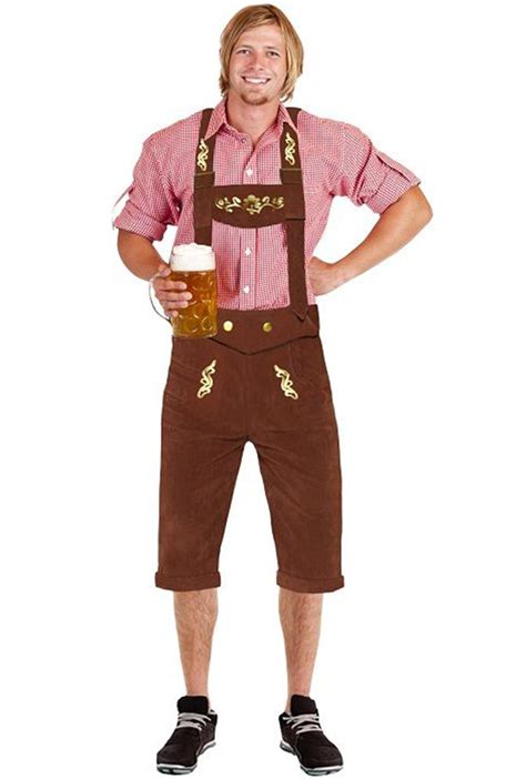 oktoberfest costume lederhosen bavarian octoberfest german beer man costumes adult men halloween