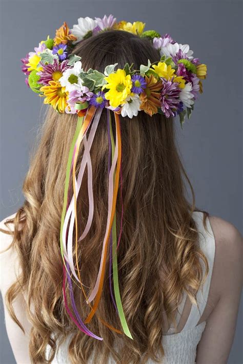 Coachella Inspired DIY Flower Crowns