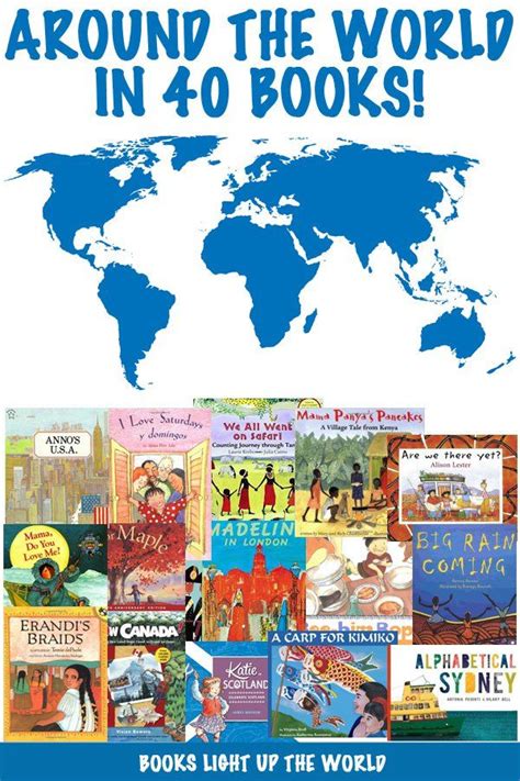 Take A Trip Around The World In 40 Books Books Classroom Books