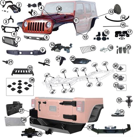 Body part names, leg parts, head parts, face parts names, arm body. Awesome 1981 Jeep Scrambler Body Parts And Testimonial | Motor Sites