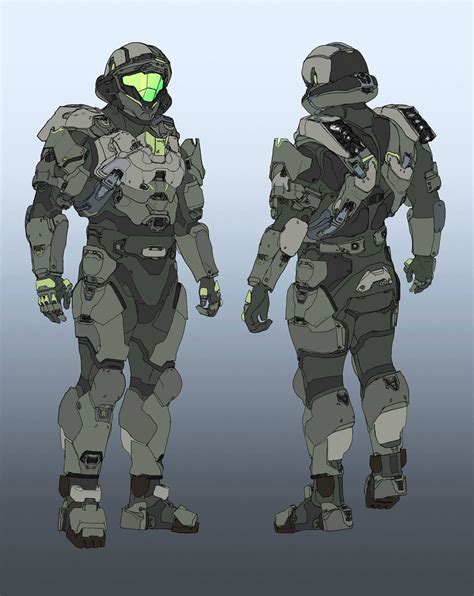 Halo Armor Concept Art World Halo 5