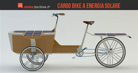 Sun Bike La Bicicletta Cargo Elettrica A Energia Solare