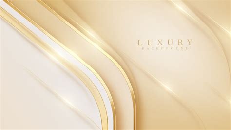 Luxury Ppt Background With Gold Effect Backgrounds Po