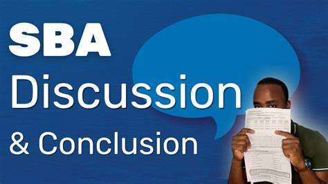 How To Write The Perfect Sba Discussion And Conclusion Youtube