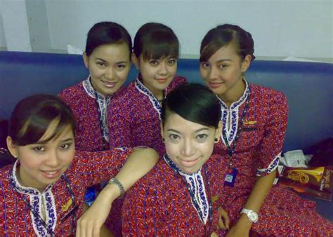 World Stewardess Crews Sexi Pramugari Lion Air