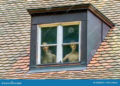 Naked Women Statues Zwinger Palace In Dresden Stock Photography