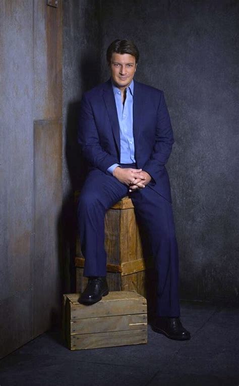 nathan fillion castle from 64 of the hottest men on tv e news
