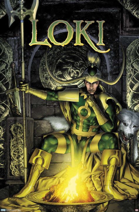 Marvel Comics Loki Thor First Thunder 2 Poster