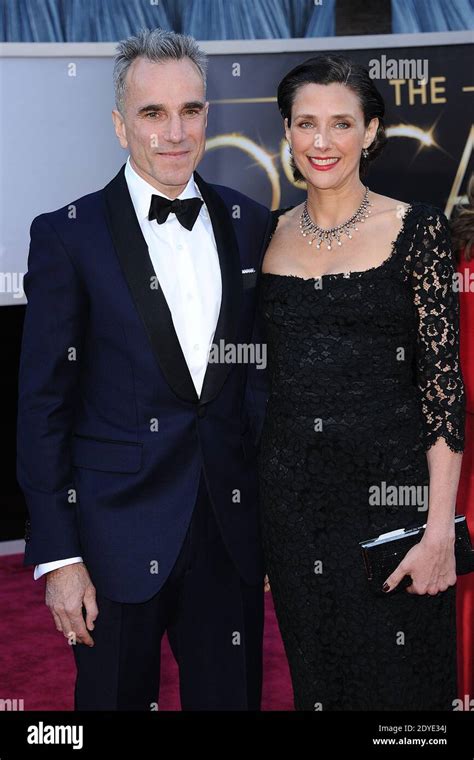 Daniel Day Lewis And Wife Rebecca Miller Arriving For The 85th Academy