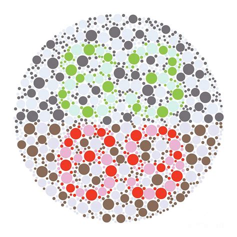 Colour Blindness Test Chart Photograph By Chongqing Tumi Technology Ltd