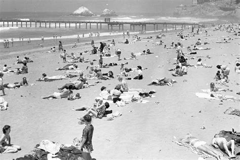 Celebrate Sfs Autumnal Summer With 1930s 60s Ocean Beach Photos