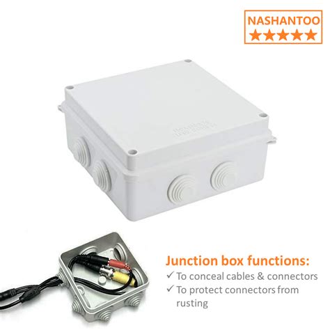 1pc Ip65 Weatherproof Good Quality Terminal Junction Box For Indoor