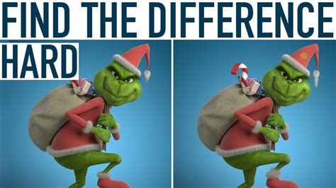 Can You Find The Differences The Grinch Difference