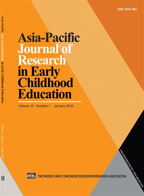 Asia Pacific Journal Of Research In Early Childhood Education