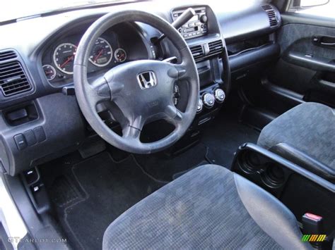 Black Interior 2004 Honda Cr V Lx Photo 55937649