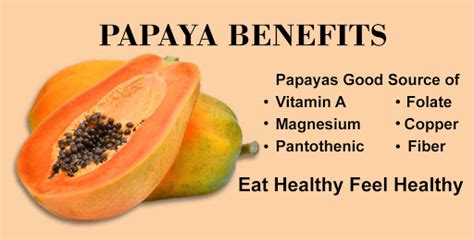 5 Amazing Health Benefits Of Papaya Benefits Of Papaya