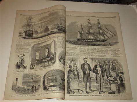 March 161861 Harpers Weekly Abraham Lincolns Inauguration Winslow