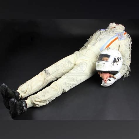 rush crashed racing driver body and severed head in helmet rp235 current price £380