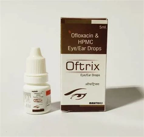 Oftrix Eye And Ear Drops At Rs 28piece Pharmaceutical Eye Drop In