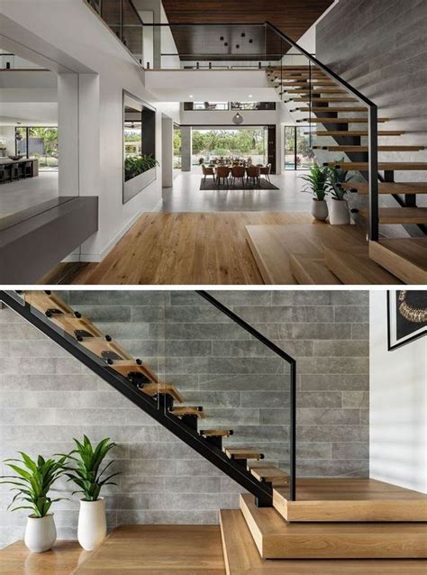 95 Cool Modern Staircase Designs For Homes