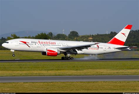 Oe Lpd Austrian Airlines Boeing 777 2z9er Photo By Chris Jilli Id