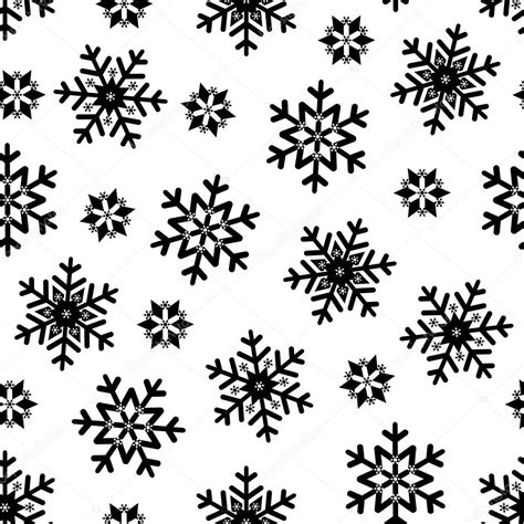 Seamless Pattern Snowflake — Stock Vector © Bkamasova 36150745