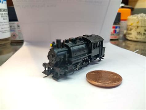 Finished The Brass Saddle Tank Penny For Scale Rmodeltrains