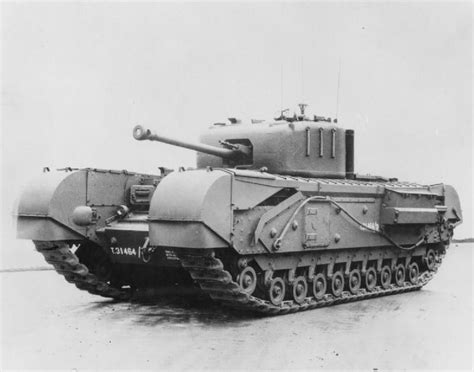 Andra Världskriget A22 Churchill Tank