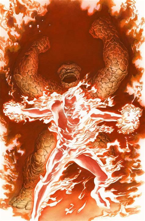 Alex Ross Fantastic Four Marvel Marvel Comics Art Marvel Art