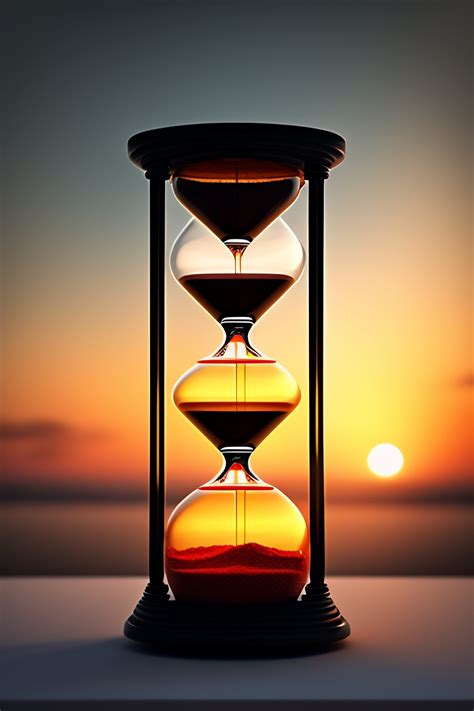 Lexica Hourglass That Represents The Passage Of Life Towards Death