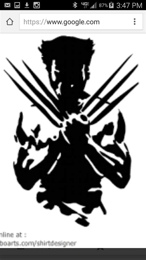 Pin By Truestardesigns On Super Hero Silhouette Art Art Wolverine Art