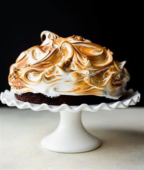 Brownie Baked Alaska Recipe The Feedfeed