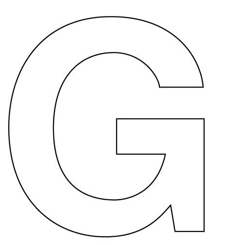 7 Best Images Of Letter G Printable Templates Printable Alphabet