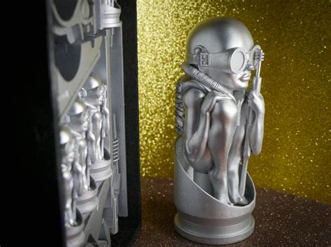 H R Giger Birth Machine Sculpture 3d Printed Etsy