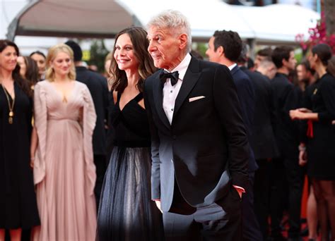 Harrison Ford And Wife Calista Flockhart Made Rare Red Carpet Appearance