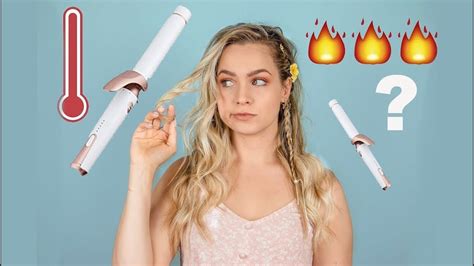 how hot should your curling iron be how to not burn your hair kayleymelissa youtube curl