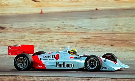 On This Day 1992 Senna Tests With Penske Pc21 Indycar In Secret At Phoenix Firebird Raceway In