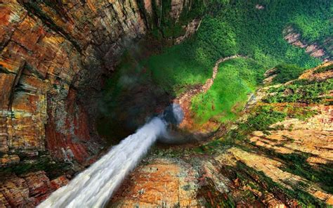 360 Photography Of Waterfalls Waterfall Nature Angel Falls