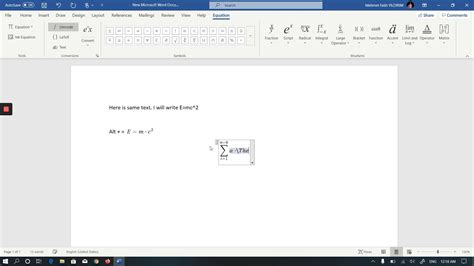 Easily Write The Math Equations And Terms In Microsoft Word Powerpoint