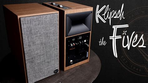 Klipsch The Fives With Audio Demo Heritage Style With Modern Day